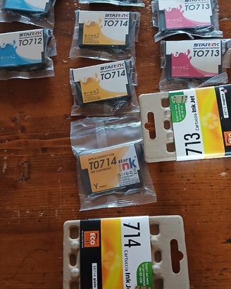 25 cartucce nuove sigillate Starink