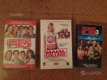 Vhs american pie 2, maial college e scary movie 3