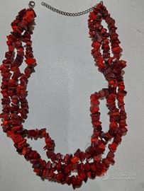 collana vintage tripla 