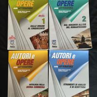 Autori e opere della letteratura - set completo