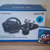 Volante logitech G923 SE +GT7 Ps5 PARI AL NUOVO!!!