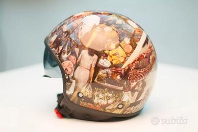 CASCO MOTO DEMI JET LIMITED EDITION VUCCIRIA di Re