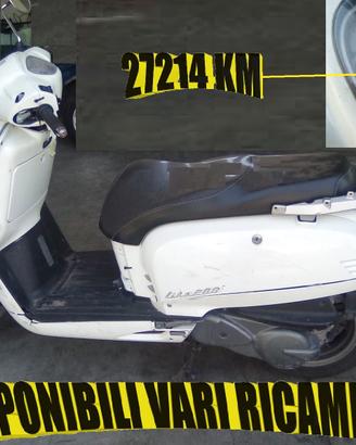 KYMCO LIKE 200 i ANNO 2010 BIANCO x RICAMBI