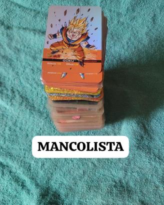 mancolista dragon ball xmetsl