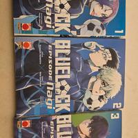 Blue Lock Project Nagi volumi 1 al 3