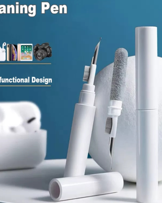 Kit Pulizia 4 in 1 Airpods: Penna Spazzola e acces