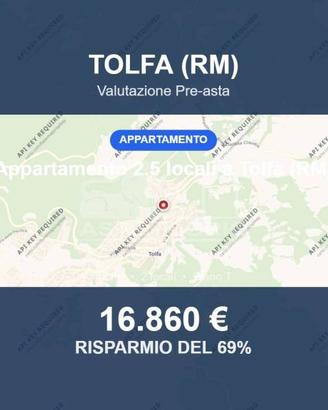 Immobile in asta di 45 m² a Tolfa