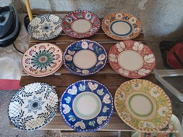 piatti in ceramica vietrese