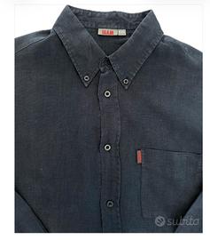 Camicia SLAM 100% Lino – Blu Notte – Taglia XXL