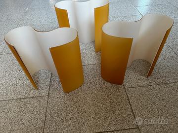 Lampade da parete Foscarini in vetro di Murano