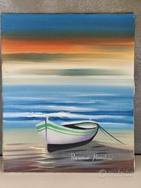 dipinto Romano Mussolini