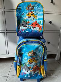 Zaino scuola + porta merenda termico