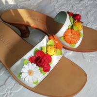 Ciabatte Sabot Vintage Cuoio n.38 NUOVI