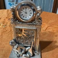 Scultura Ottaviani con orologio