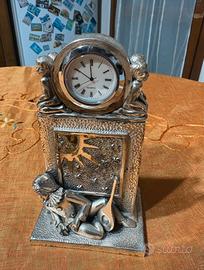 Scultura Ottaviani con orologio