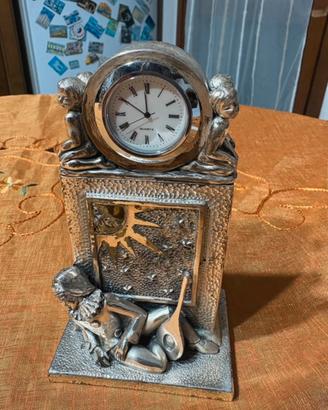 Scultura Ottaviani con orologio