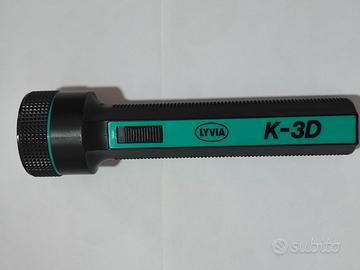 Lyvia torcia elettrica portatile LED K-3D vintage