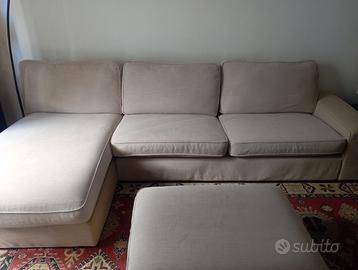 Divano KIVIK Ikea 3 posti con chaise longue