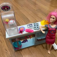 Barbie playset pasticceria