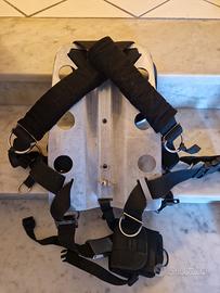 piastra e contropiastra per mono tutto in acciaio