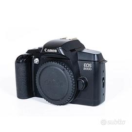 Canon Eos 5000 solo corpo Fotocamera a Pellicola