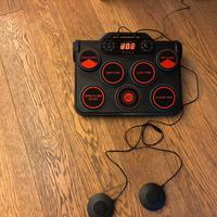 Set di batteria elettronica con 7 pad