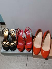 2 sandali  e1 scarpe chiuse