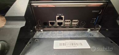 cassa custom con tablet da 10" integrato