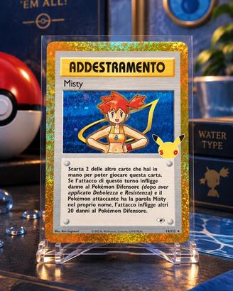 Misty 30 annieversario pokemon 18/132