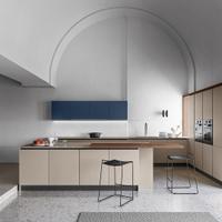 Cucina su progetto con Doppia Colonna | L. 390 cm