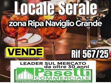 Zona Ripa Naviglio Grande - LOCALE SERALE
