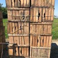 Cassette di legno vintage