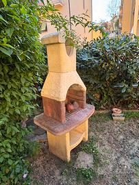 Barbeque in muratura