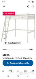 letto a soppalco 