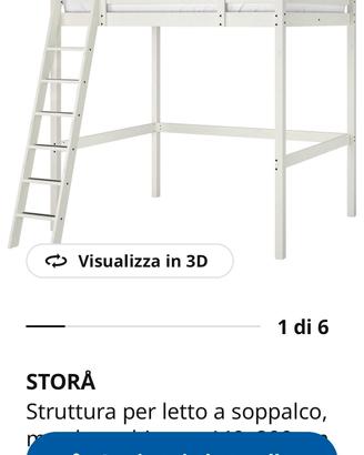 letto a soppalco 