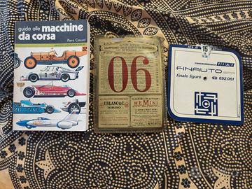 Lotto documenti auto d'epoca