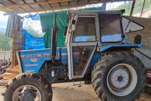 Trattore landini 5860 + Zappatrice,Trincia,Aratro