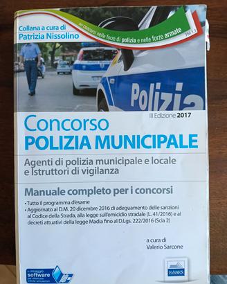 Libro concorso Polizia Municipale e  Locale