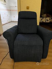 Poltrona Poltronesofà elettrica reclinabile