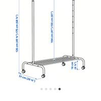 DUE Stand appendiabiti, bianco AL PREZZO DI UNO