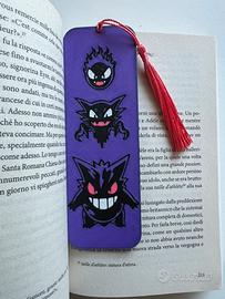 Segnalibro Pokémon Gengar con nappina
