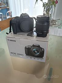 Canon 2000D + Canon 18-55 mm