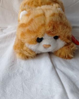 Peluche gattino rosso