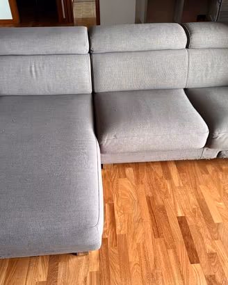 divano 2 posti con chaise longue