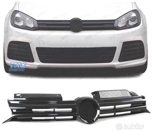 GRIGLIA VOLKSWAGEN VW GOLF 6 08-12 LOOK R20 NERO L