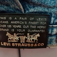 Giacca Vintage di jeans Levi's con fodera interna