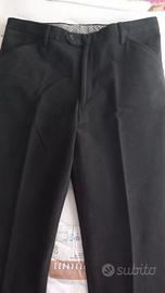 pantaloni neri fustagno