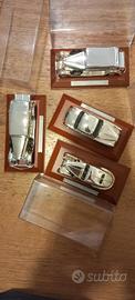 Lotto 4 auto d'epoca da collezione cromate