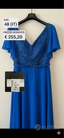 Abito da cerimonia elegante Blu Royal T.48