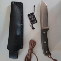 JOKER NOMAD CV125 manico micarta verde, lama 12,7 
